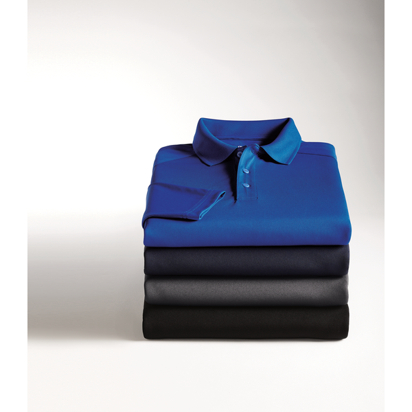 CornerStone® Select Lightweight Polyester Snag-Proof Long Sleeve Men's Polo