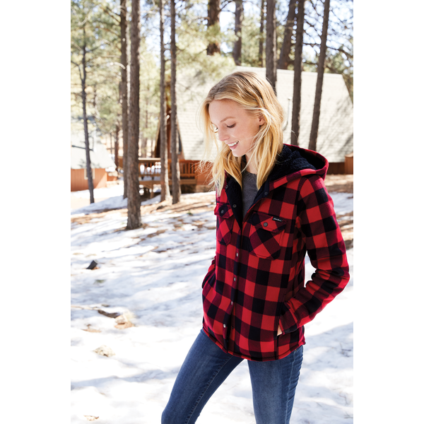 Eddie Bauer® Woodland Polyester Ladies' Shirt Jacket