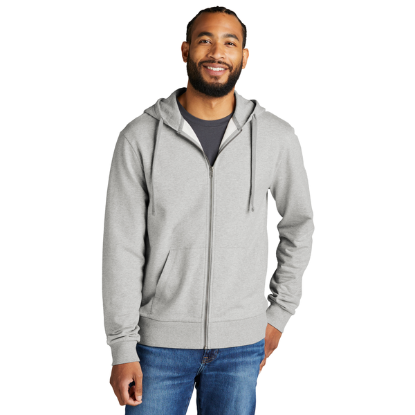 Allmade® Organic Cotton French Terry Full-Zip Unisex Hoodie
