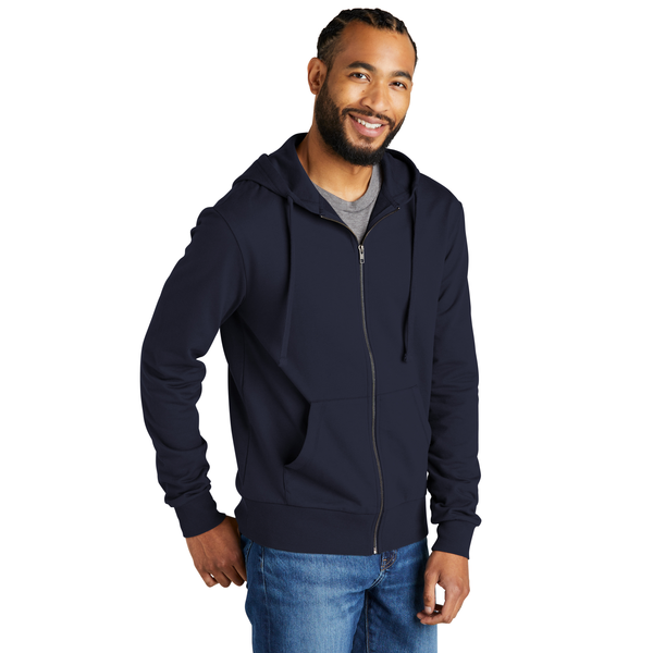 Allmade® Organic Cotton French Terry Full-Zip Unisex Hoodie