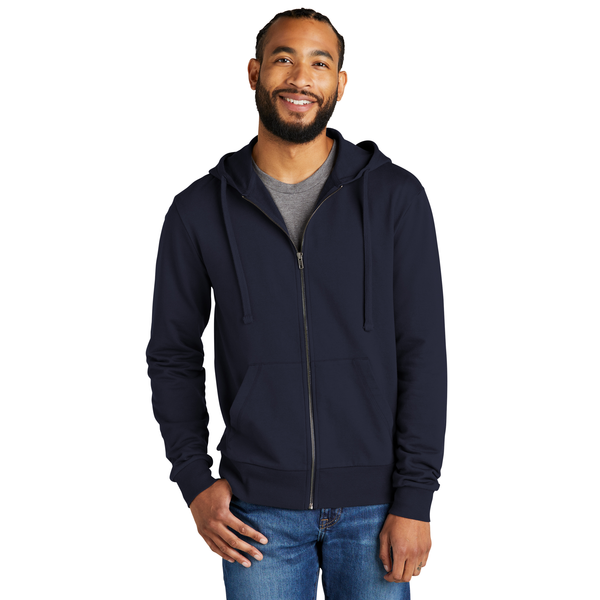 Allmade® Organic Cotton French Terry Full-Zip Unisex Hoodie