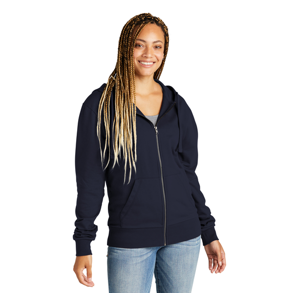 Allmade® Organic Cotton French Terry Full-Zip Unisex Hoodie