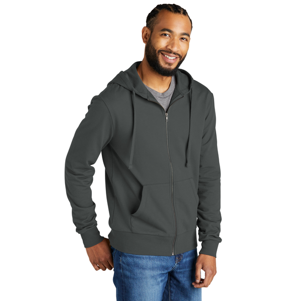 Allmade® Organic Cotton French Terry Full-Zip Unisex Hoodie