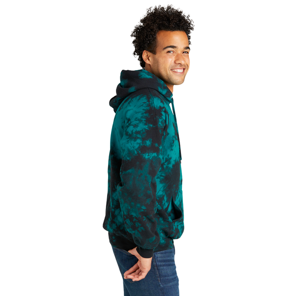 Port & Company® Cotton/Poly Crystal Tie-Dye Pullover Unisex Hoodie