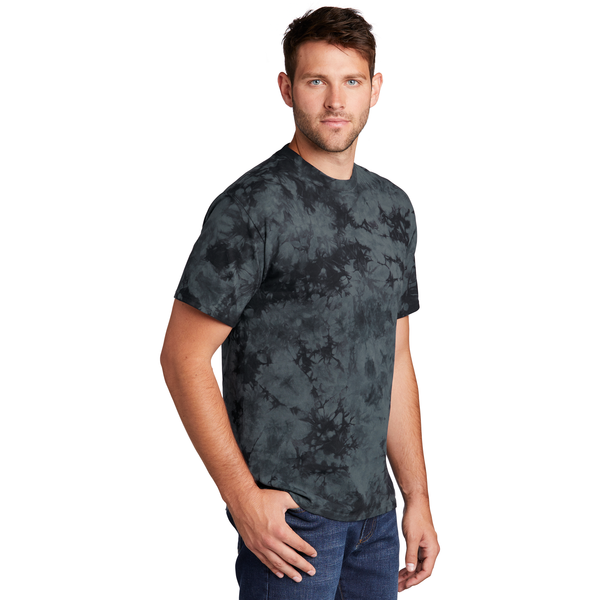 Port & Company® Cotton Crystal Tie-Dye Men's Tee