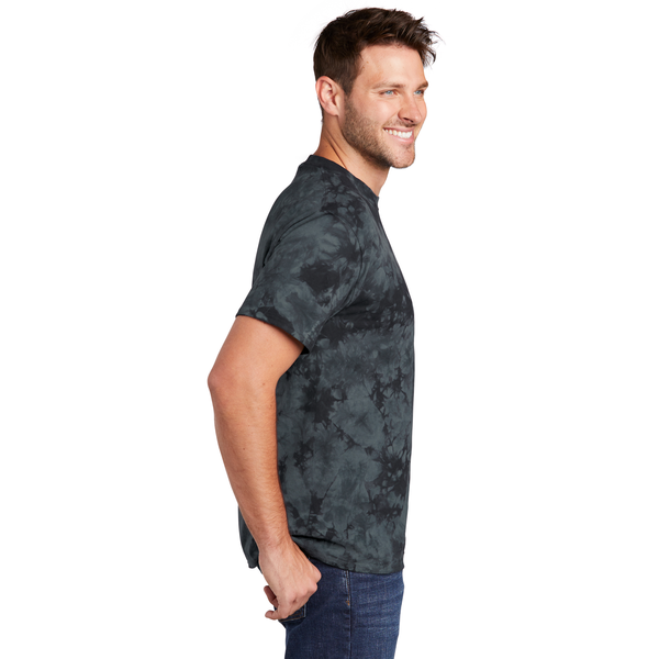 Port & Company® Cotton Crystal Tie-Dye Men's Tee