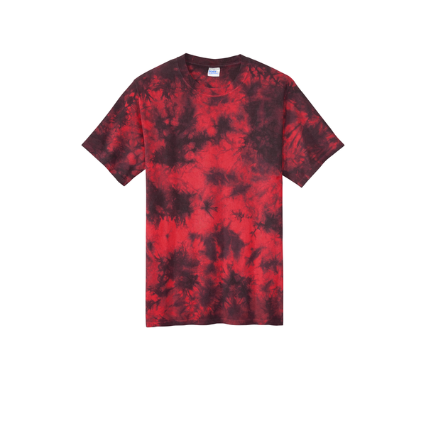 Port & Company® Cotton Crystal Tie-Dye Men's Tee