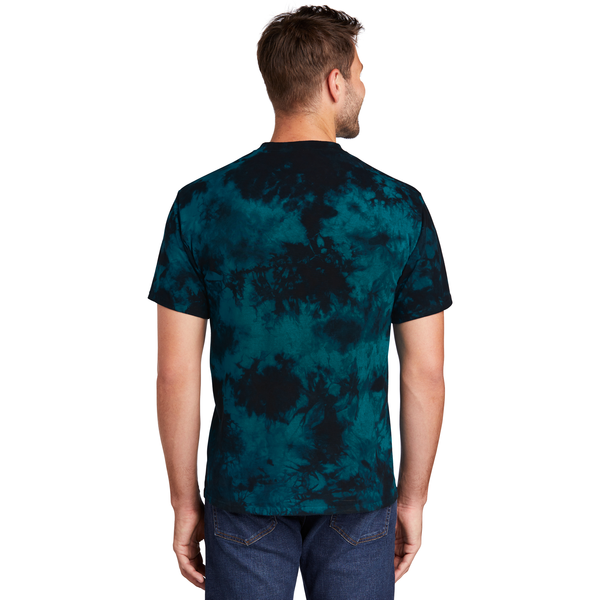 Port & Company® Cotton Crystal Tie-Dye Men's Tee