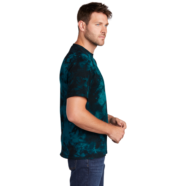 Port & Company® Cotton Crystal Tie-Dye Men's Tee
