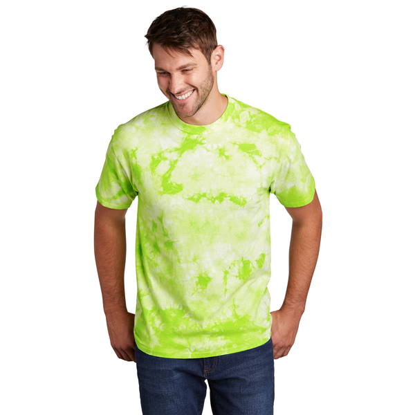 Port & Company® Cotton Crystal Tie-Dye Men's Tee