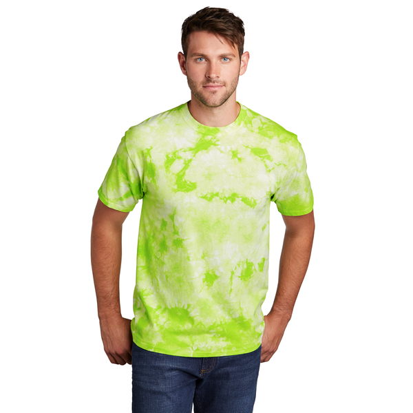 Port & Company® Cotton Crystal Tie-Dye Men's Tee