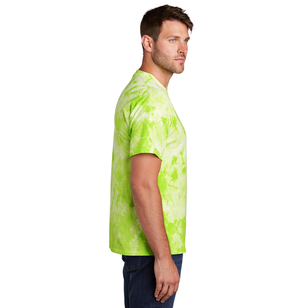 Port & Company® Cotton Crystal Tie-Dye Men's Tee