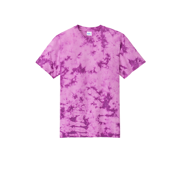 Port & Company® Cotton Crystal Tie-Dye Men's Tee