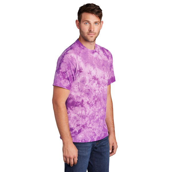 Port & Company® Cotton Crystal Tie-Dye Men's Tee