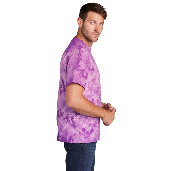 Port & Company® Cotton Crystal Tie-Dye Men's Tee