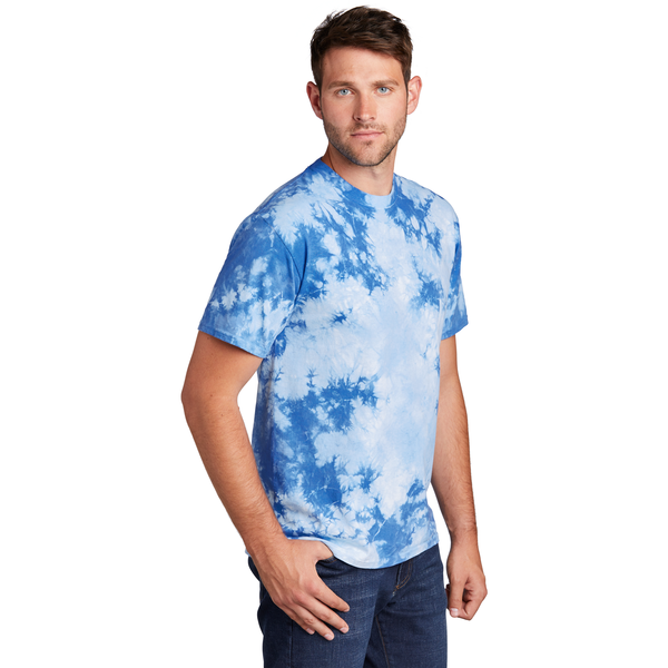 Port & Company® Cotton Crystal Tie-Dye Men's Tee