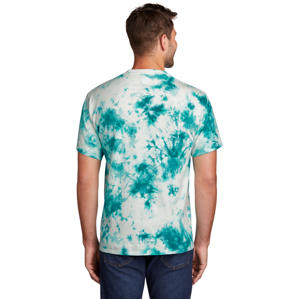 Port & Company® Cotton Crystal Tie-Dye Men's Tee