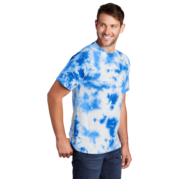 Port & Company® Cotton Crystal Tie-Dye Men's Tee