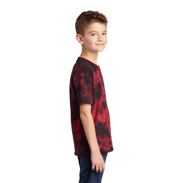 Port & Company® Cotton Crystal Tie-Dye Youth Tee