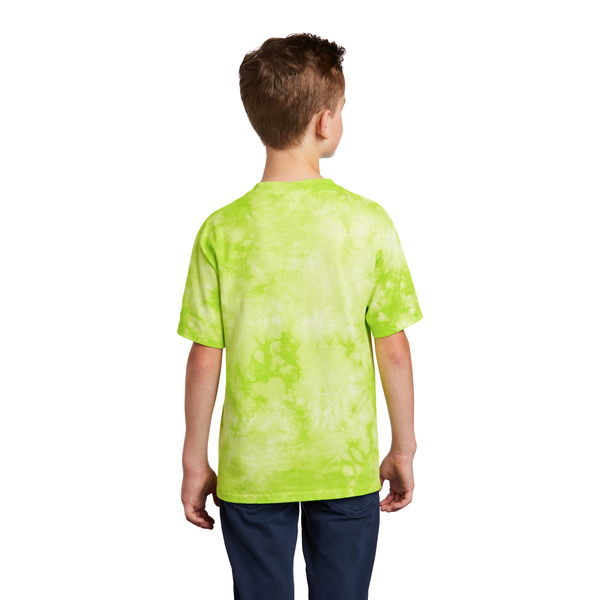 Port & Company® Cotton Crystal Tie-Dye Youth Tee