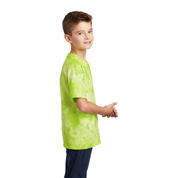 Port & Company® Cotton Crystal Tie-Dye Youth Tee