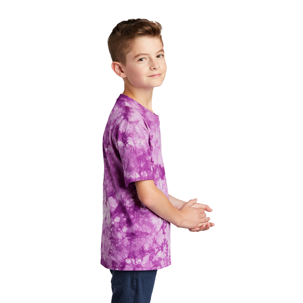 Port & Company® Cotton Crystal Tie-Dye Youth Tee