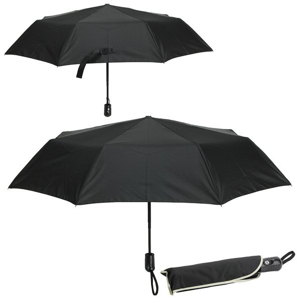 Horizon Auto Open & Close Portable Umbrella, 44" Arc