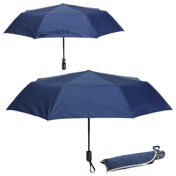 Horizon Auto Open & Close Portable Umbrella, 44" Arc