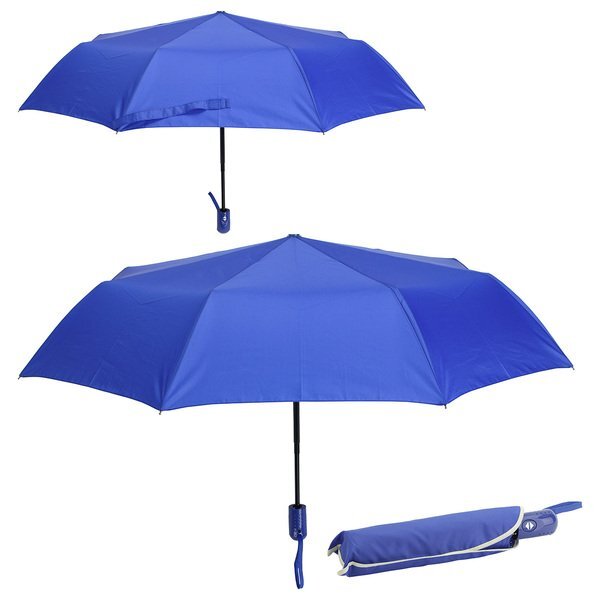 Horizon Auto Open & Close Portable Umbrella, 44" Arc