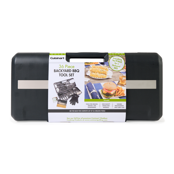 Cuisinart Outdoors® 36 Piece Backyard BBQ Tool Set
