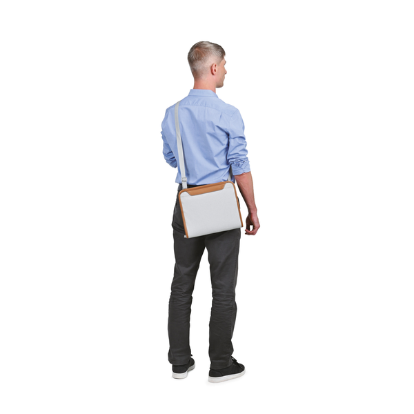 Mobile Office Hybrid Polyester Crossbody Portfolio