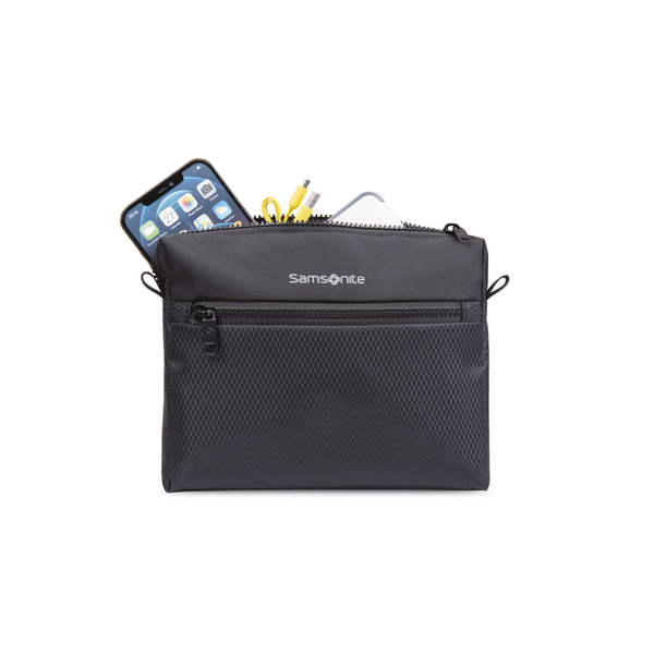 Samsonite® Zippered Diamond Ripstop & Polyester Accessory Pouch