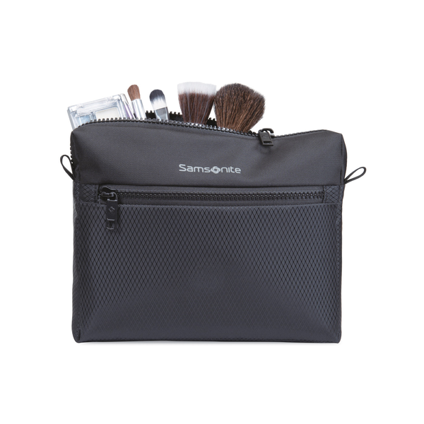Samsonite® Zippered Diamond Ripstop & Polyester Accessory Pouch