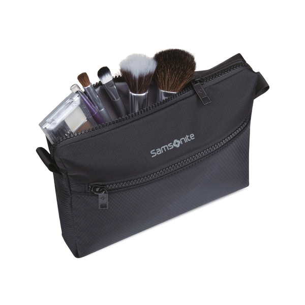 Samsonite® Zippered Diamond Ripstop & Polyester Accessory Pouch