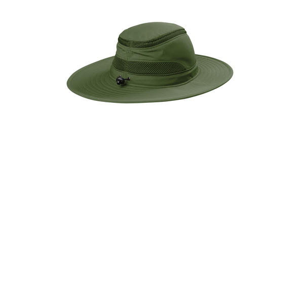 Port Authority® Outdoor Ventilated Poly/Nylon Wide Brim Hat