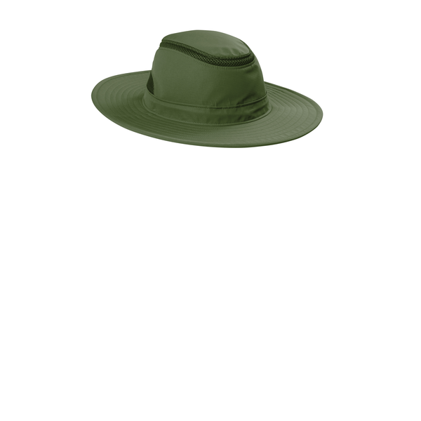 Port Authority® Outdoor Ventilated Poly/Nylon Wide Brim Hat
