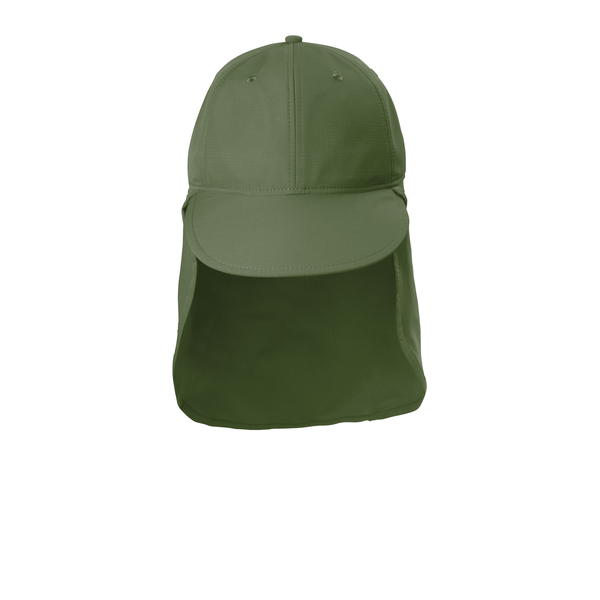 Port Authority® Outdoor UV Poly/Nylon Sun Shade Cap