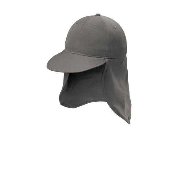 Port Authority® Outdoor UV Poly/Nylon Sun Shade Cap