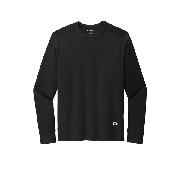 OGIO® Luuma Flex Modal/Poly/Spandex French Terry Long Sleeve Men's Crew Tee