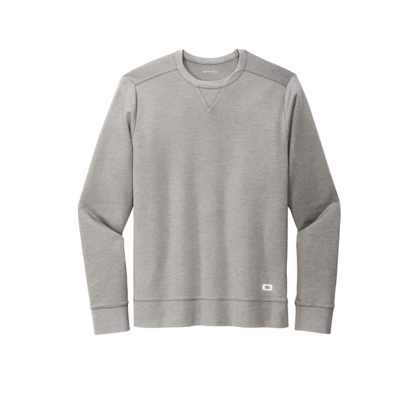 OGIO® Luuma Flex Modal/Poly/Spandex French Terry Long Sleeve Men's Crew Tee