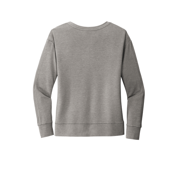 OGIO® Luuma Flex Modal/Poly/Spandex French Terry Long Sleeve Ladies' V-Neck Tee
