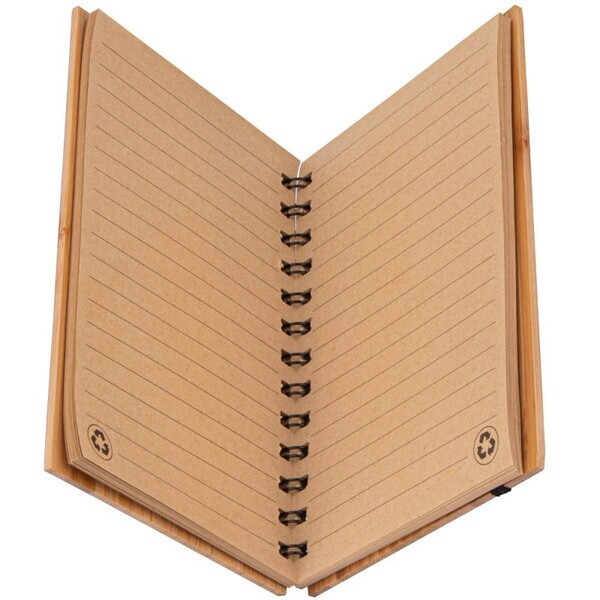 EverGreen Recycled Paper Bamboo Notebook