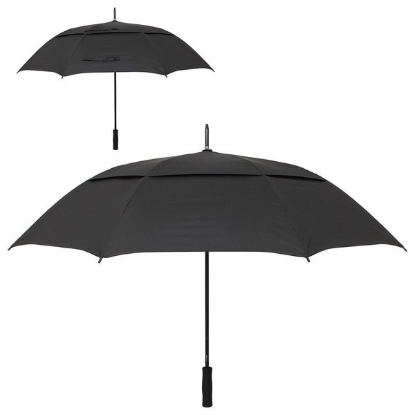 Cheshire Vented Auto-Open Golf Umbrella, 60" Arc