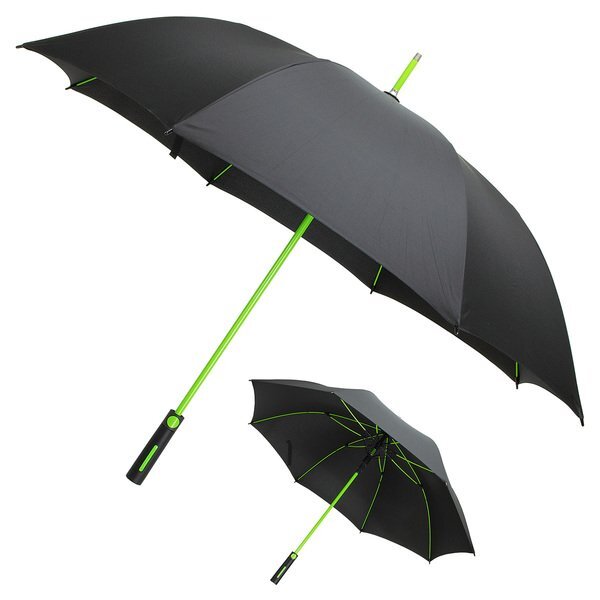 Parkside Auto Open Contrasting Color Frame Umbrella, 56" Arc