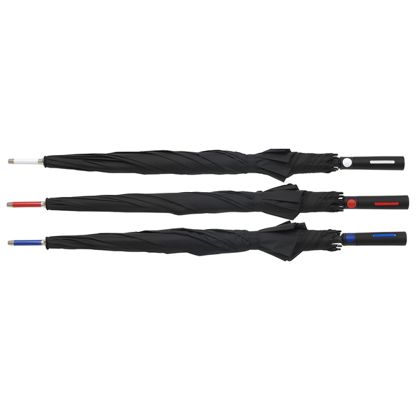 Parkside Auto Open Contrasting Color Frame Umbrella, 56" Arc