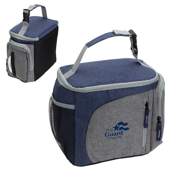 Summit Insulated Polyester Cooler Bag w/ Napkin Dispenser