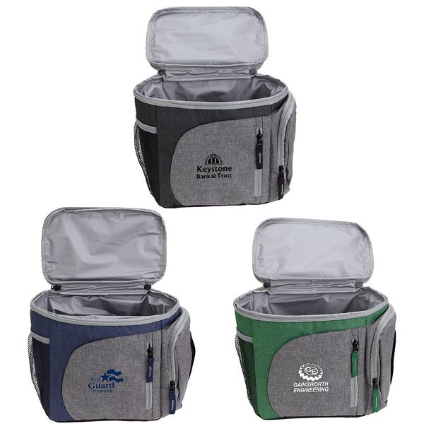 Summit Insulated Polyester Cooler Bag w/ Napkin Dispenser
