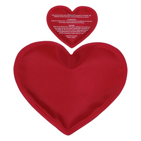 Heart Nylon-Covered Hot & Cold Pack
