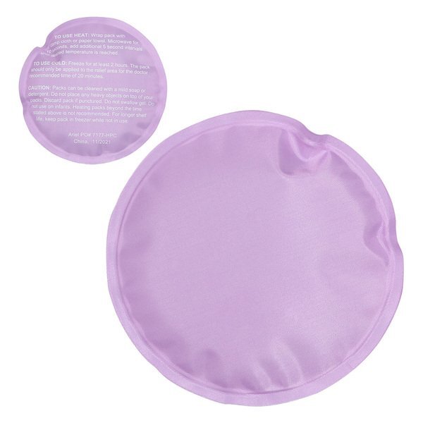 Round Nylon-Covered Hot & Cold Pack