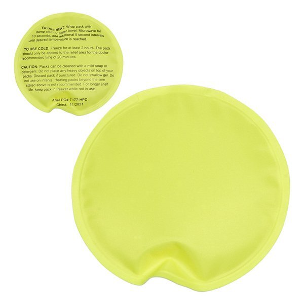 Round Nylon-Covered Hot & Cold Pack